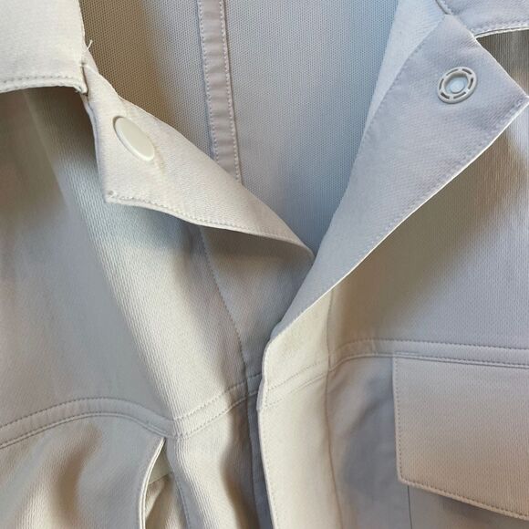 Lululemon Men's Twill Utility Jacket Beige Size 2XL - Picture 7 of 14